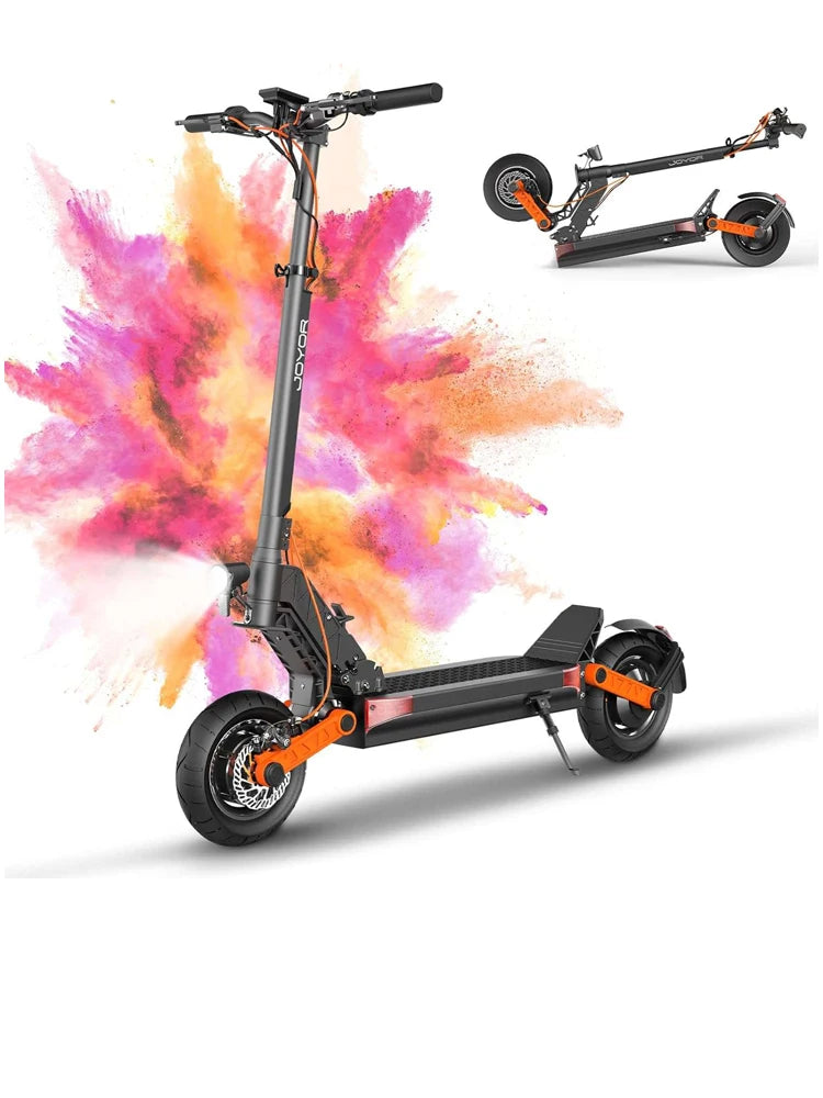 JOYOR S5-Z 10" Off-Road Electric Folding Scooter 600W Motor 48V 13Ah Battery