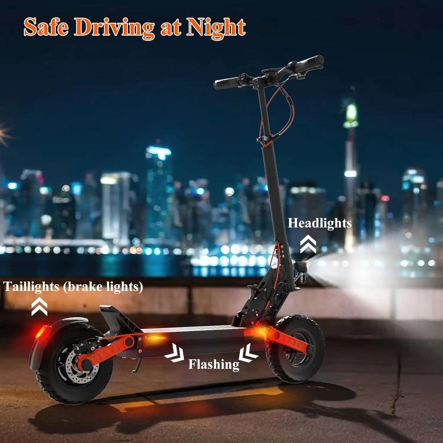 JOYOR S5-Z 10" Off-Road Electric Folding Scooter 600W Motor 48V 13Ah Battery