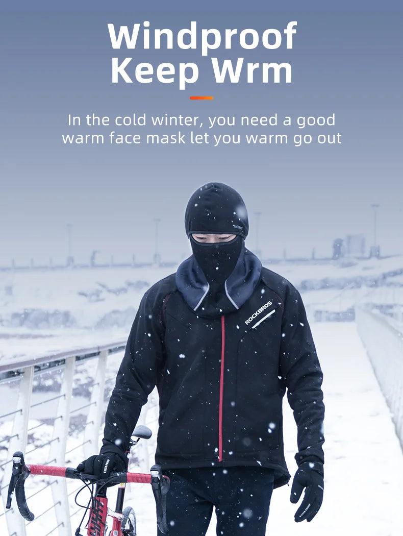 ROCKBROS Winter Ski Face Scarf Face Mask