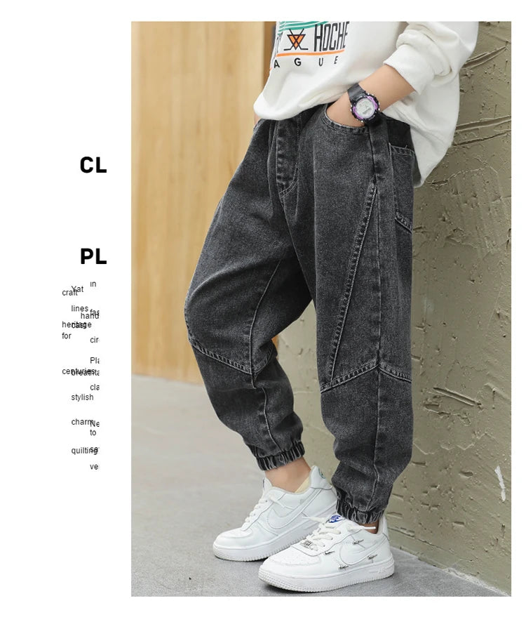 Children's Clothing Casual Jeans Pants 4 6 8 10 12 Year