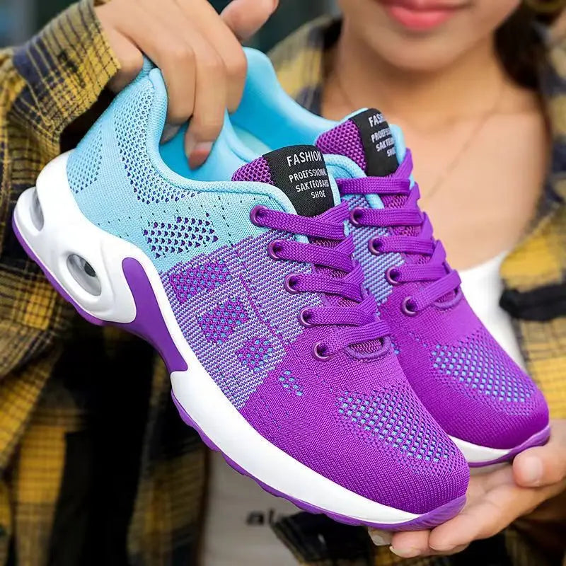 Lightweight Walking Style Shoes Women's Lace up Sneakers