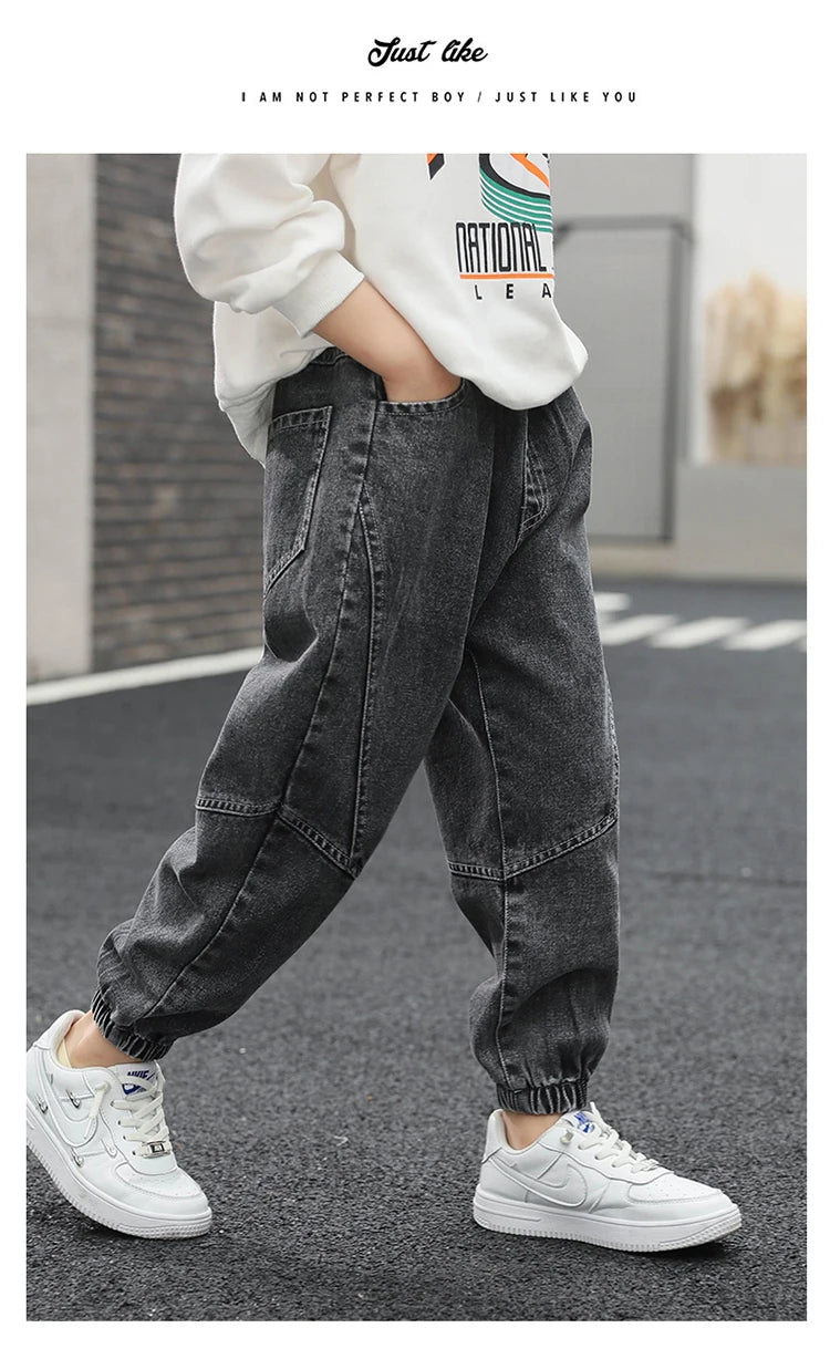 Children's Clothing Casual Jeans Pants 4 6 8 10 12 Year
