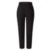 P01a Spring and Summer High Waist Womens Casual Trousers Slim Suit Casual Pants Ladies Office Suit Pants