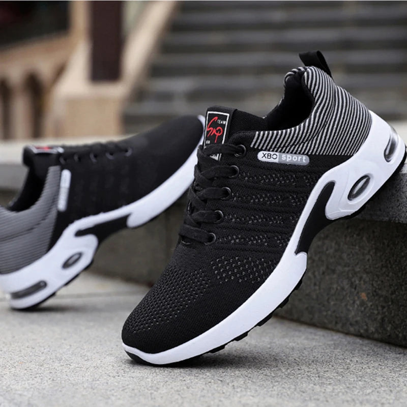 Y 39-47 Large Size Shoes Men's New Breathable Running Shoes Casual Light Soft Sneakers Men