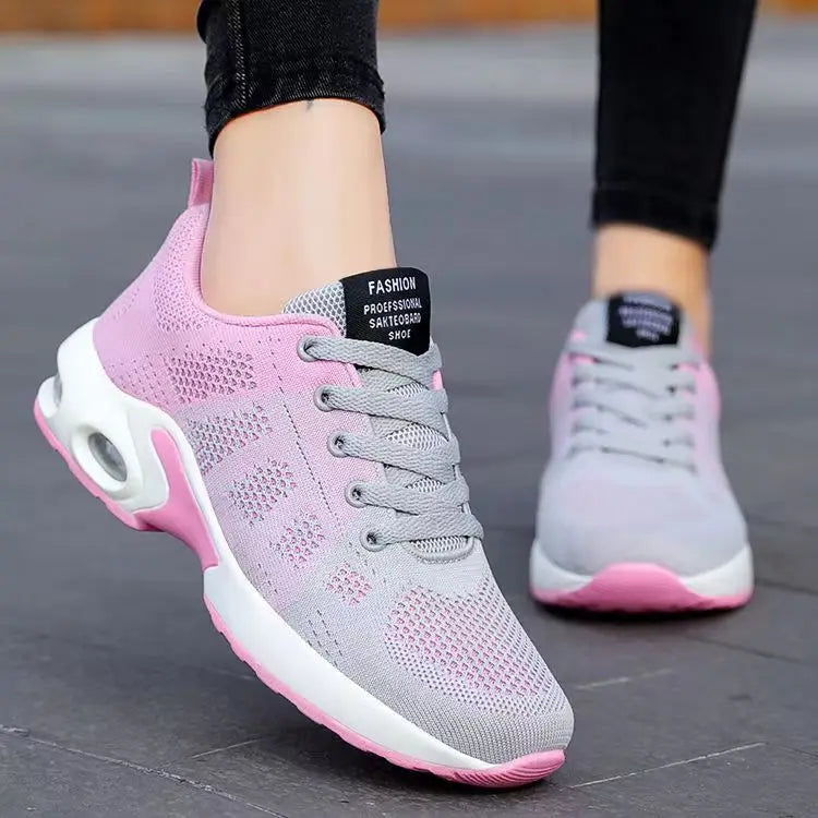 Lightweight Walking Style Shoes Women's Lace up Sneakers