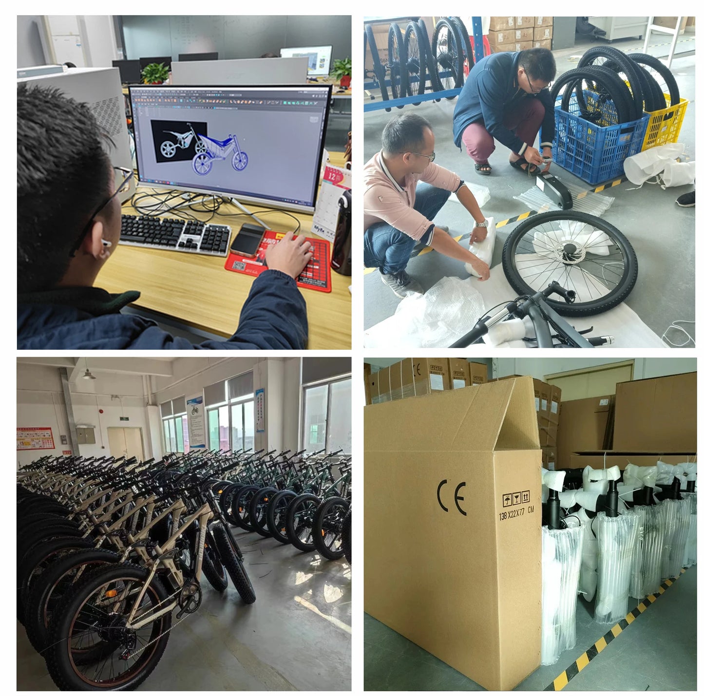 CA Warehouse Wholesale Retail Boombike Electric Bicycle 47 Kmh Fat Tire Ebike 2000w Dual Motor Electric Bike