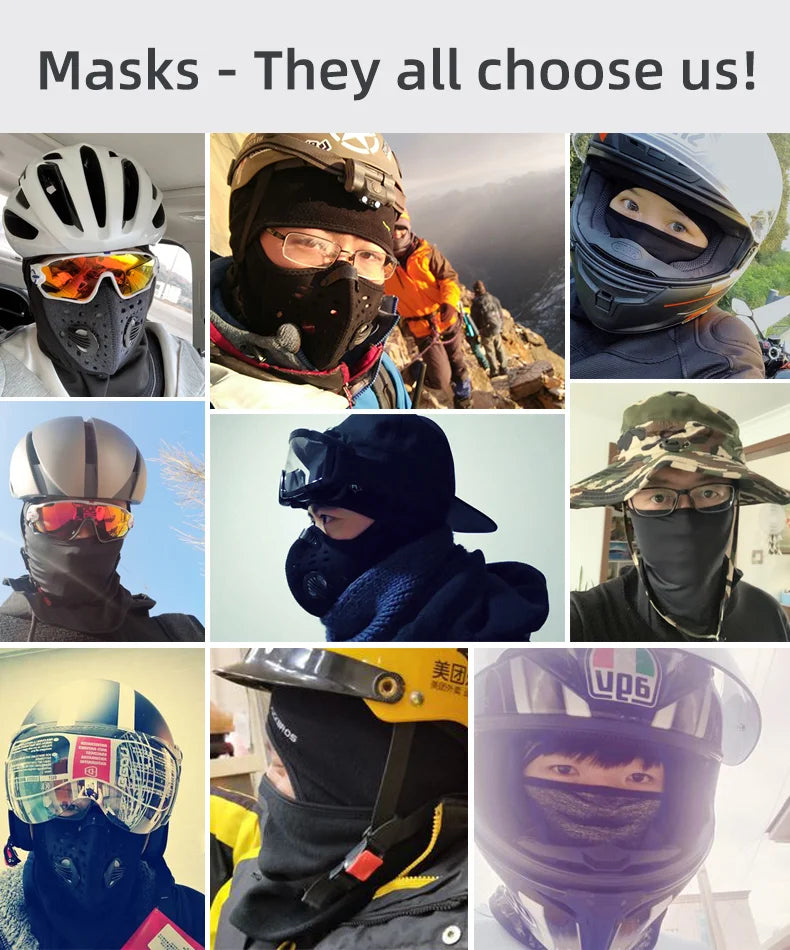 ROCKBROS Winter Ski Face Scarf Face Mask
