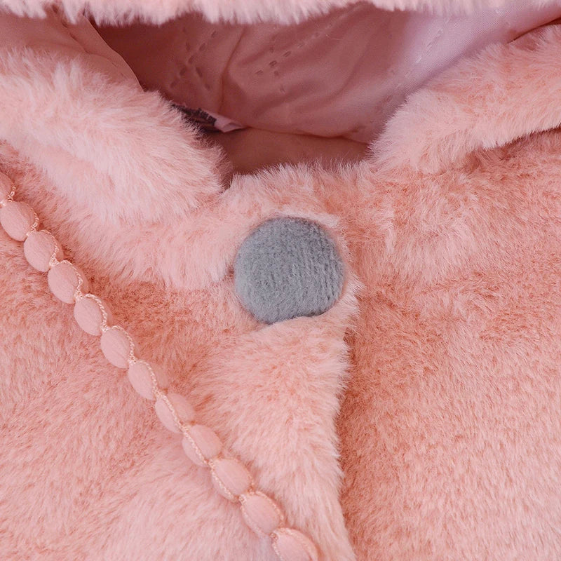 Hooded Girls Coat