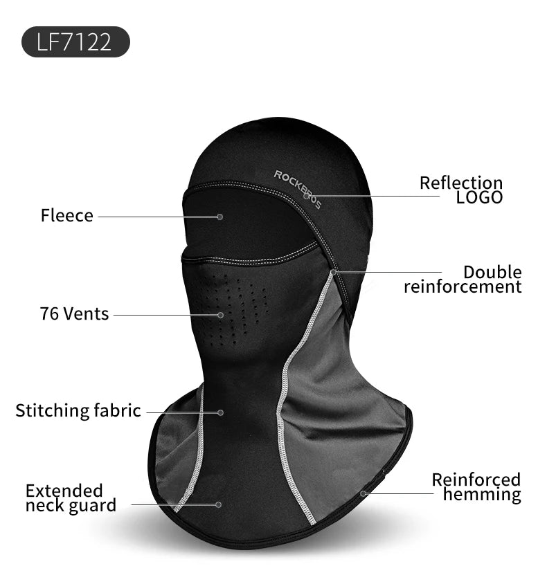ROCKBROS Winter Ski Face Scarf Face Mask