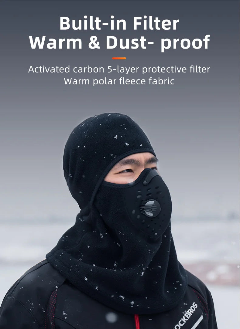 ROCKBROS Winter Ski Face Scarf Face Mask