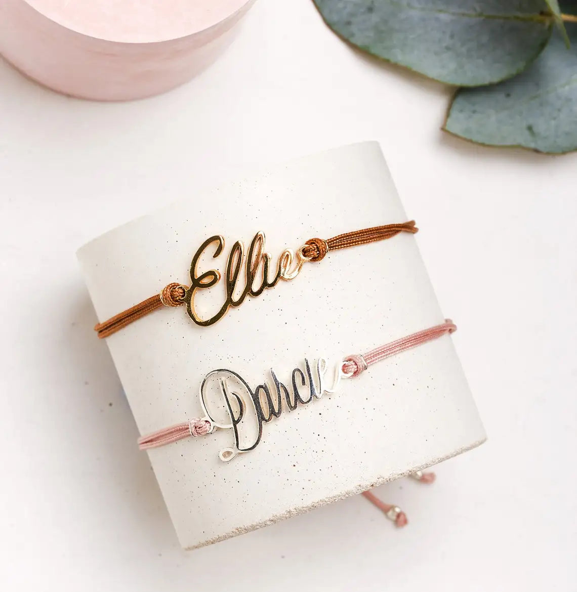Personalized Name Colorful Rope Couple Bracelets for Men and Women Gift