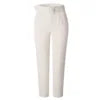 P01a Spring and Summer High Waist Womens Casual Trousers Slim Suit Casual Pants Ladies Office Suit Pants