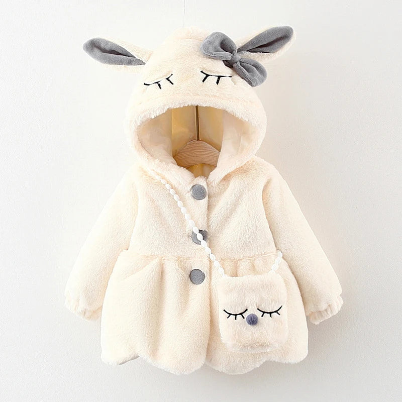 Hooded Girls Coat