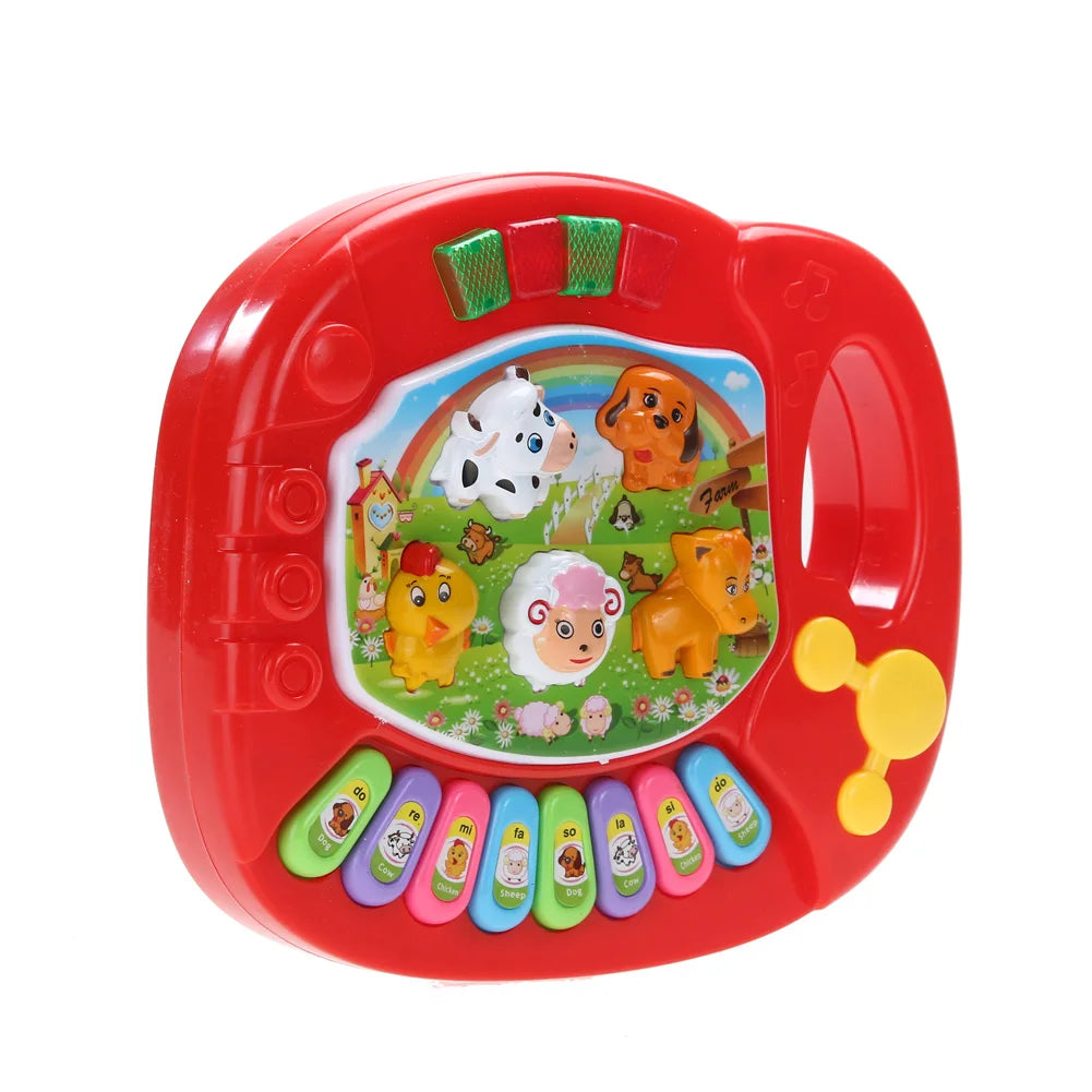 Random Musical Toys Animals Farm Piano Instrument