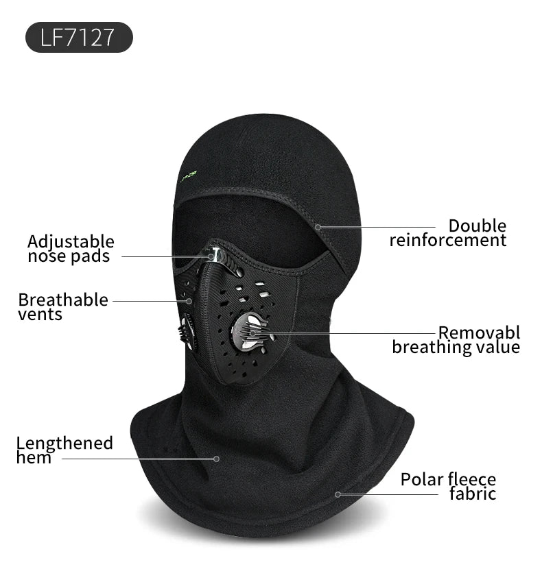 ROCKBROS Winter Ski Face Scarf Face Mask