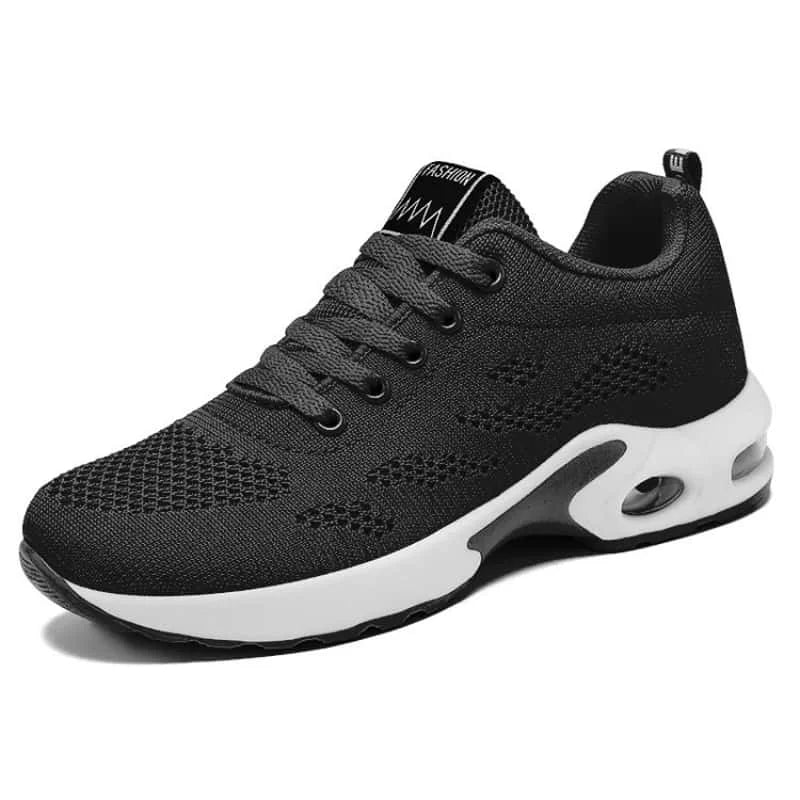 Women's Lightweight Casual Sport Running Shoes Warm Comfortable Lace-Up Closure Sneakers for Spring Soft Anti-Slippery EVA
