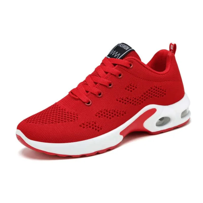 Women's Lightweight Casual Sport Running Shoes Warm Comfortable Lace-Up Closure Sneakers for Spring Soft Anti-Slippery EVA