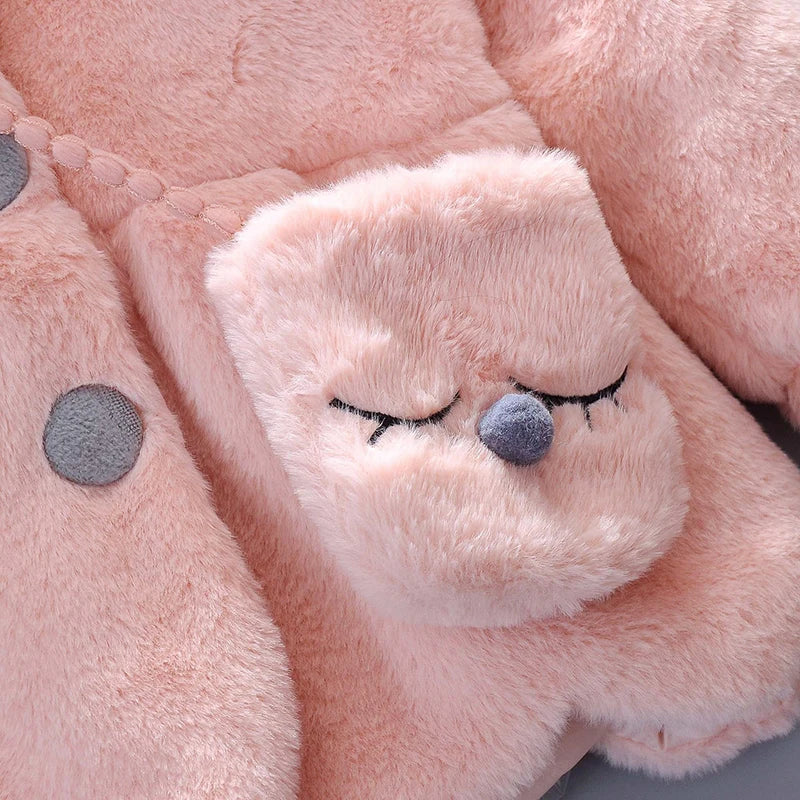 Hooded Girls Coat