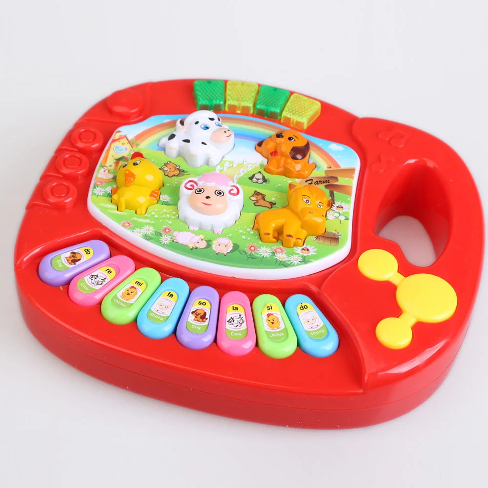 Random Musical Toys Animals Farm Piano Instrument