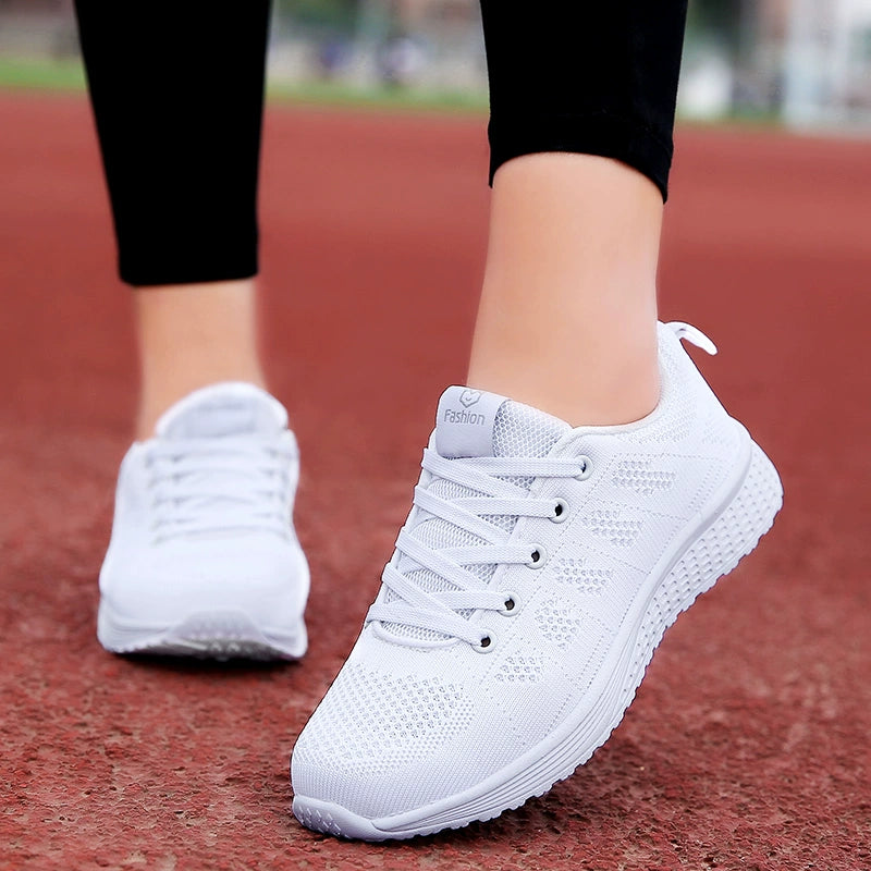 Mesh Breathable Student Casual Travel Plus Size Women's Shoes