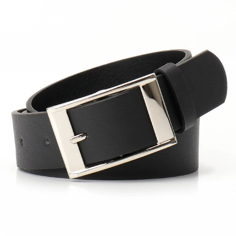 K-style Pin Buckle Women's Belt Casual Style Student with Black Camel Brown All-Matching Jeans Men and Women Universal Belt