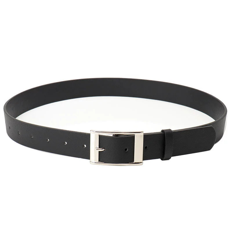 K-style Pin Buckle Women's Belt Casual Style Student with Black Camel Brown All-Matching Jeans Men and Women Universal Belt