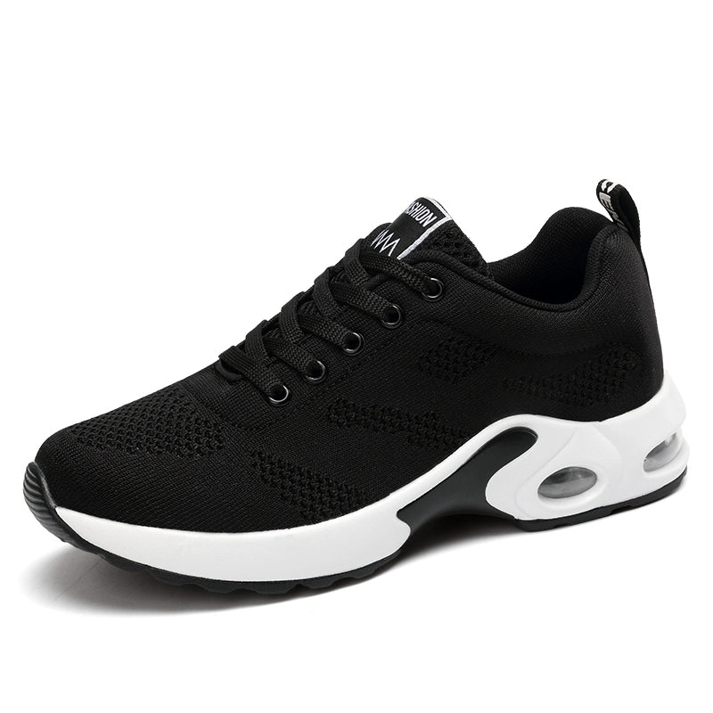 Platform Mesh Surface Breathable Korean Style Running Rocking Shoes