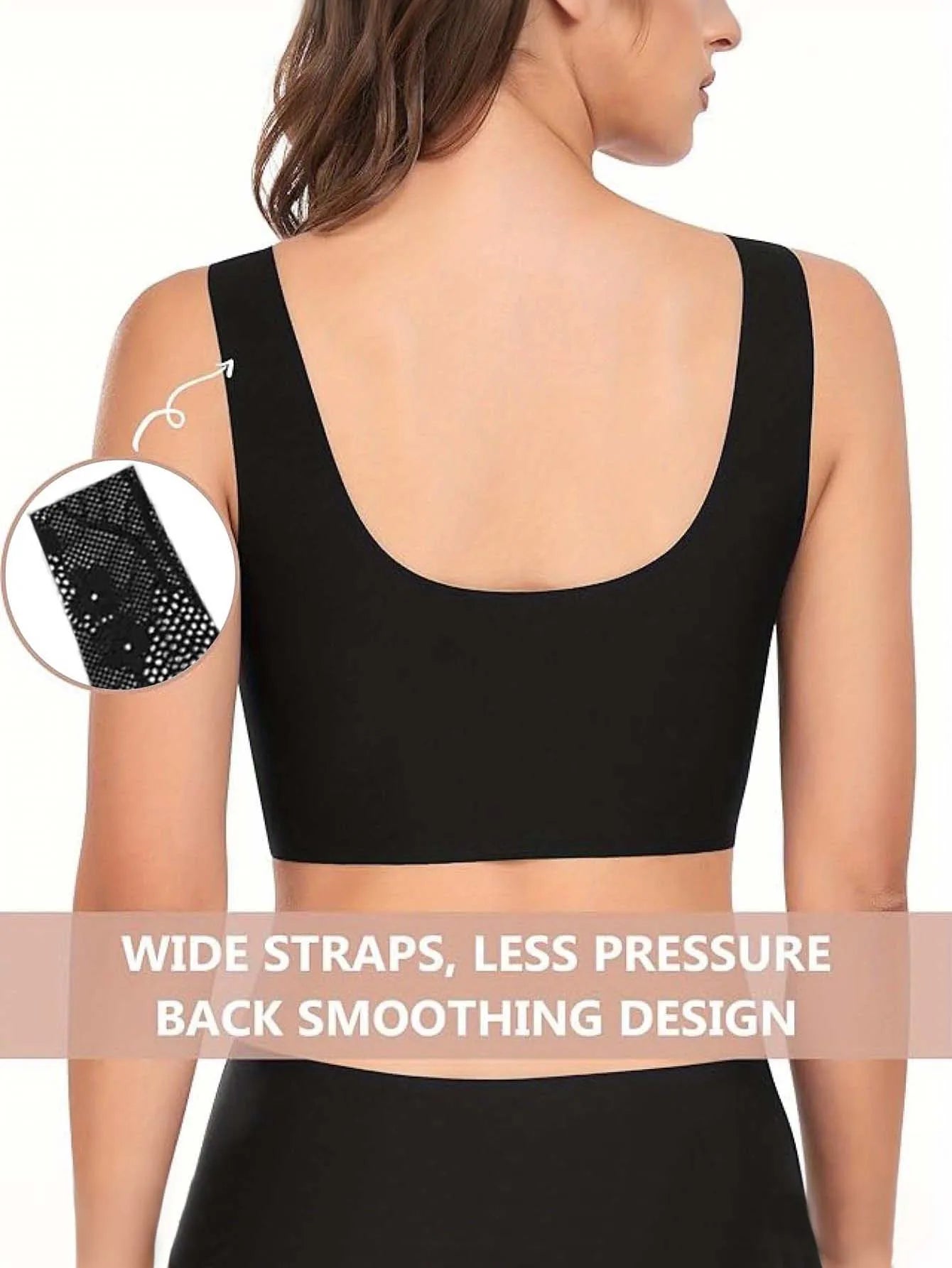 Front Button Closure Bras for Older Women - Convenient, Lace, Wireless Seamless Comfort, Ideal Post-Surgical or Mastectomy Bra