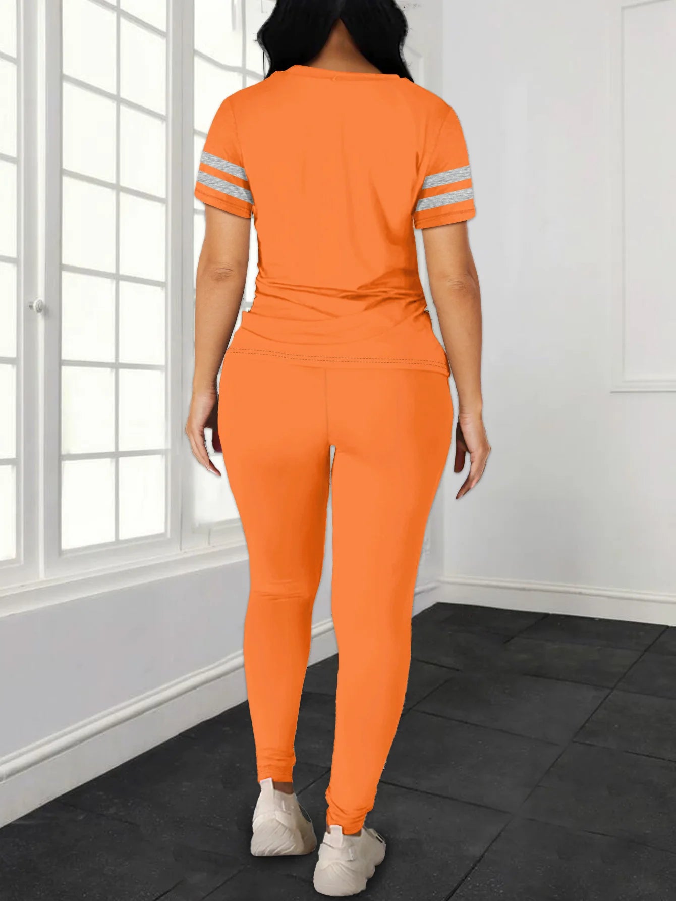 Women's Summer Casual Set Fashionable Comfortable Ensemble Ladies Clothing Outfit