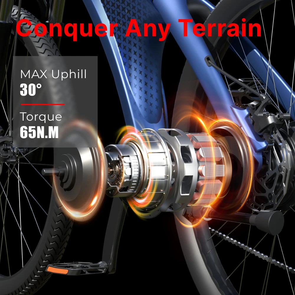 HUANCI Q5 electric bike Mountain electric e bike adults 48V 20AH Electric bike 27.5 Inch electric bikes ebike electric bicycle