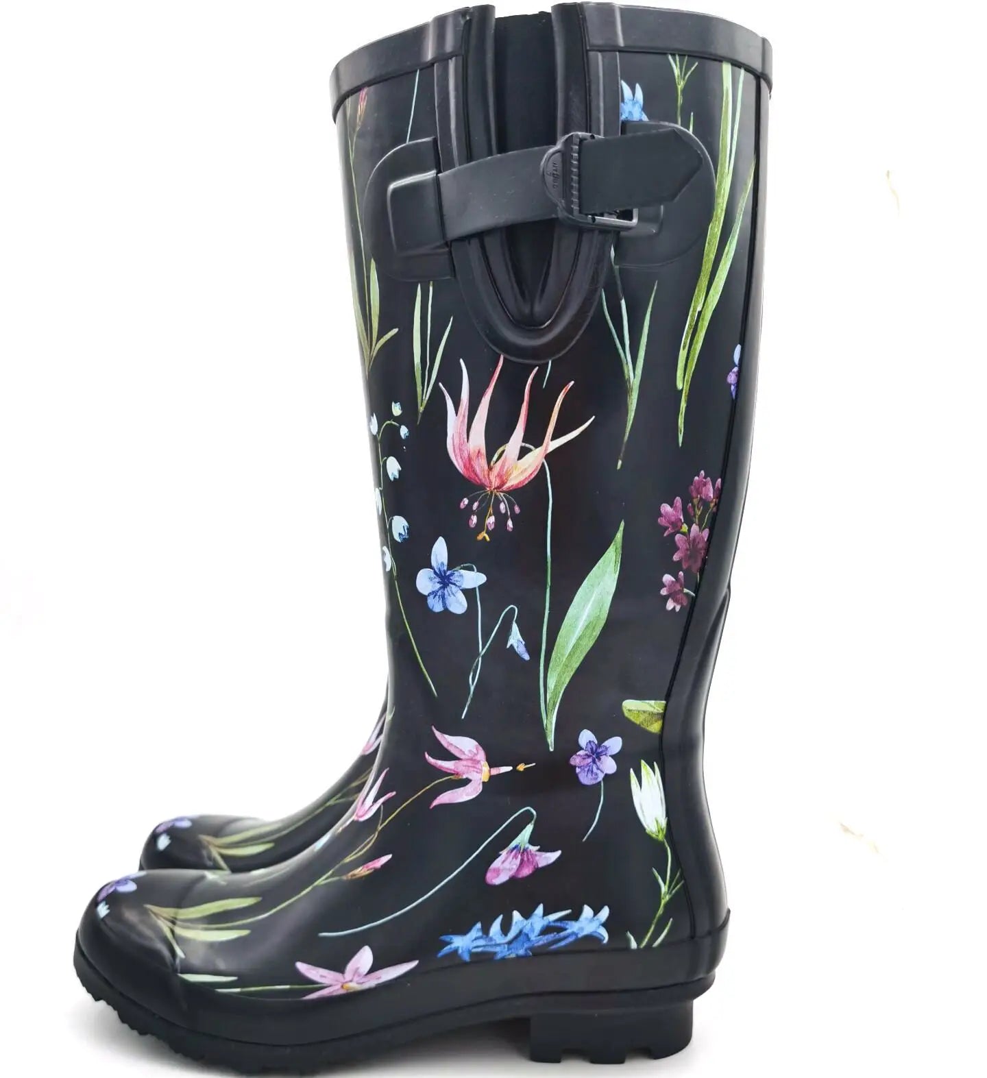 Fashionable Women's High Tube Rain Boots,