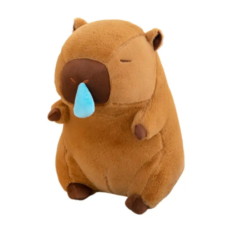 23cm Capybara Plush Simulation Capibara Anime Fluffty Toy Cute Doll Stuffed Animals Soft