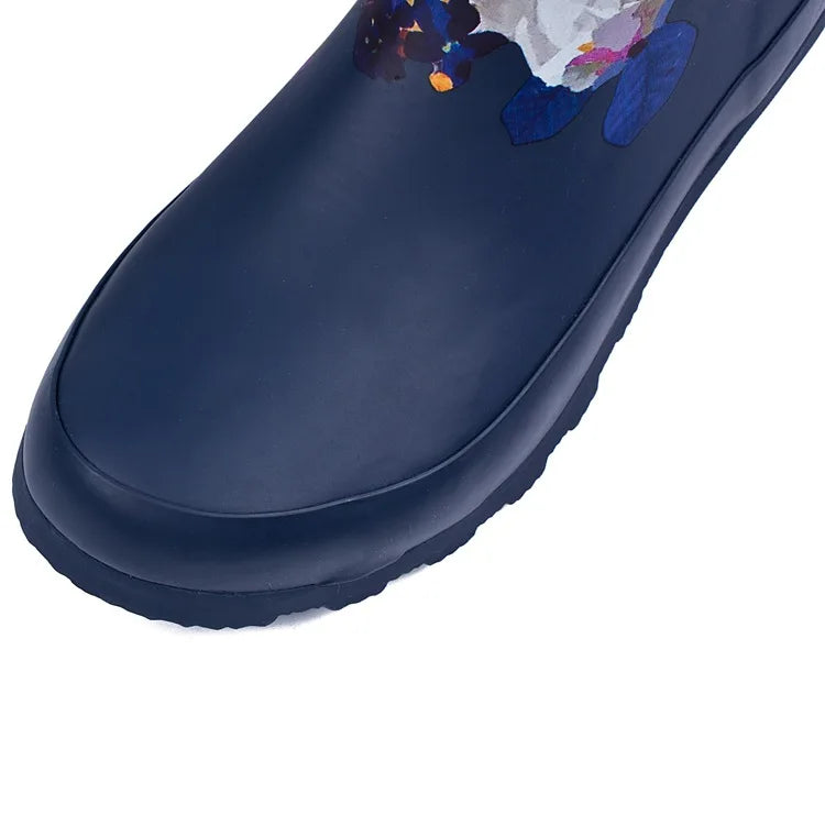 Fashionable Women's High Tube Rain Boots,