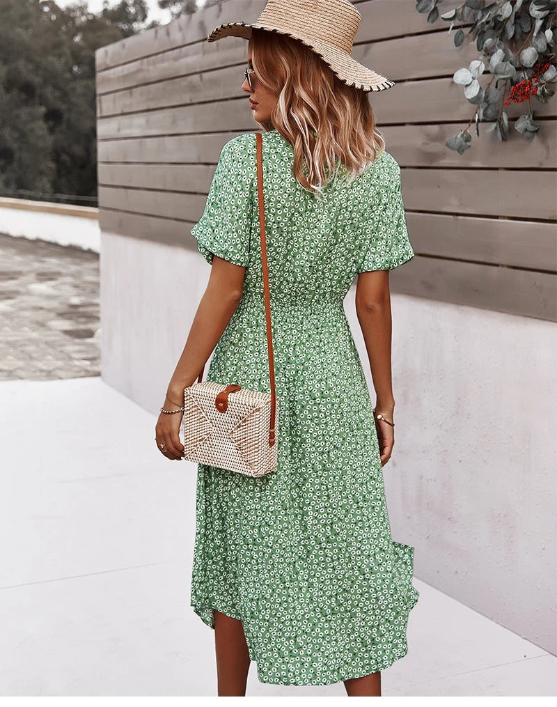 Floral Print Dress - My Store