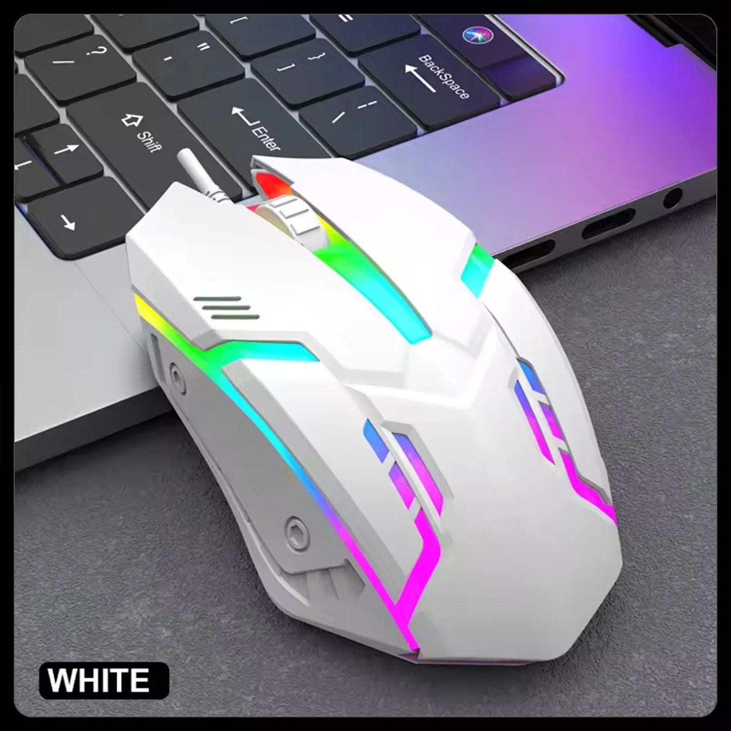 New English Arabic Numerals Wired Keyboard and Mouse Set Ergonomic For Both Gaming And Office Use Gaming Keyboard And Mouse