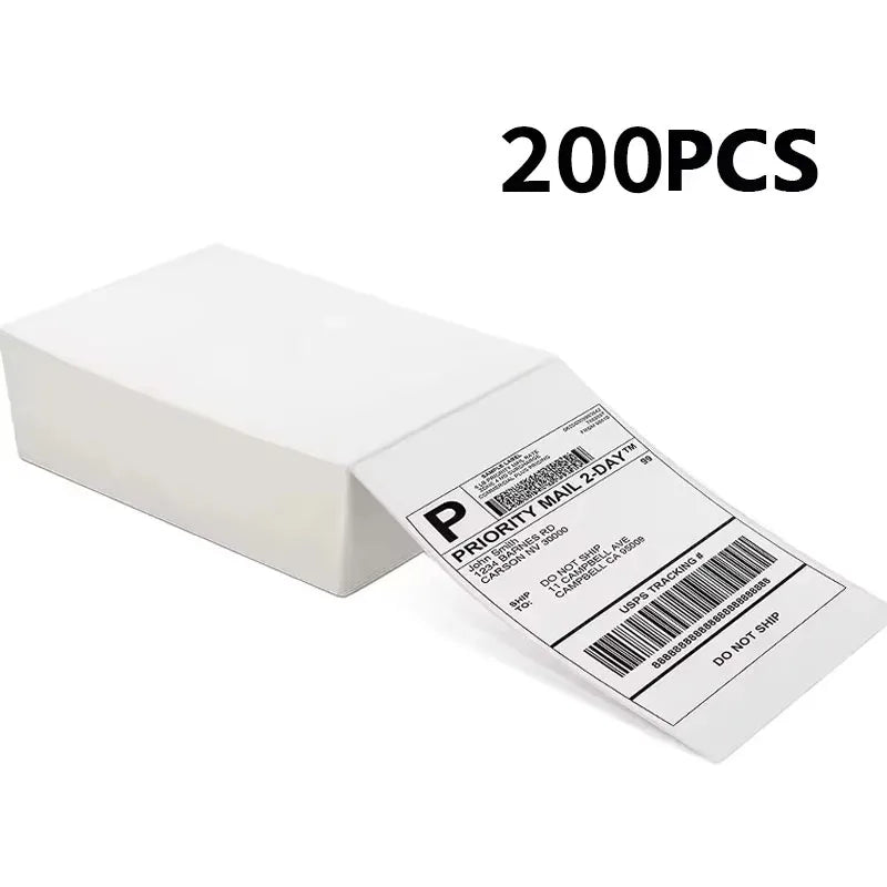 4"x6" inch Thermal Label Paper 100x150mm 100/500PCS For Thermal Shipping Labels DHL UPS Express Barcode