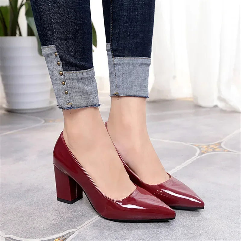 Pumps Black High Heels