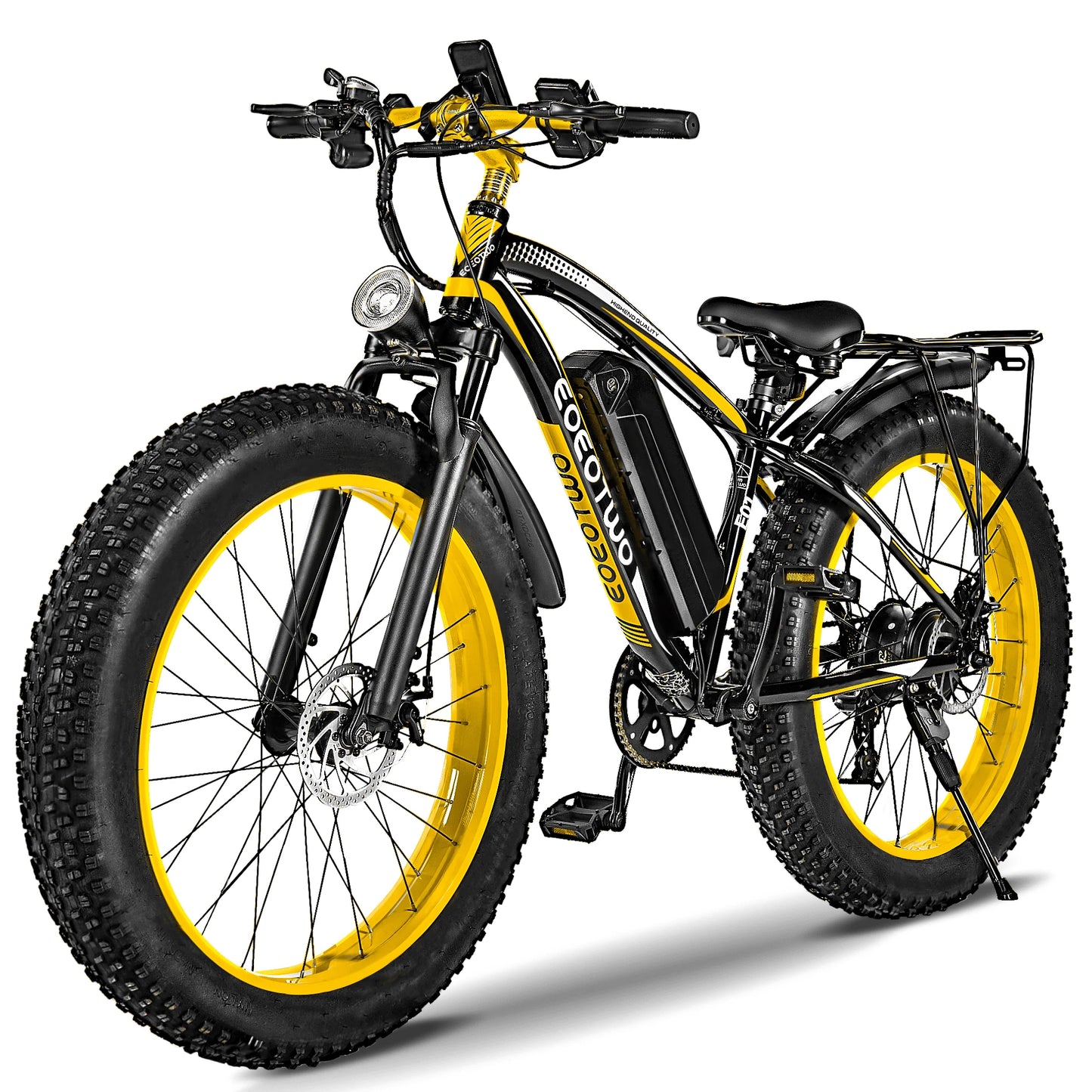 Electric Bike Adults 1500W Peak Motor 34Mph Electric Bicycle 26" Fat Tire Mountain Bike 60Mile Range 48V 15AH Electric Dirt Bike