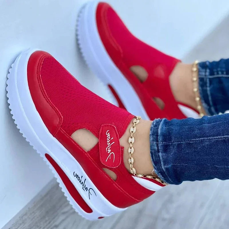 Red Sneakers Women