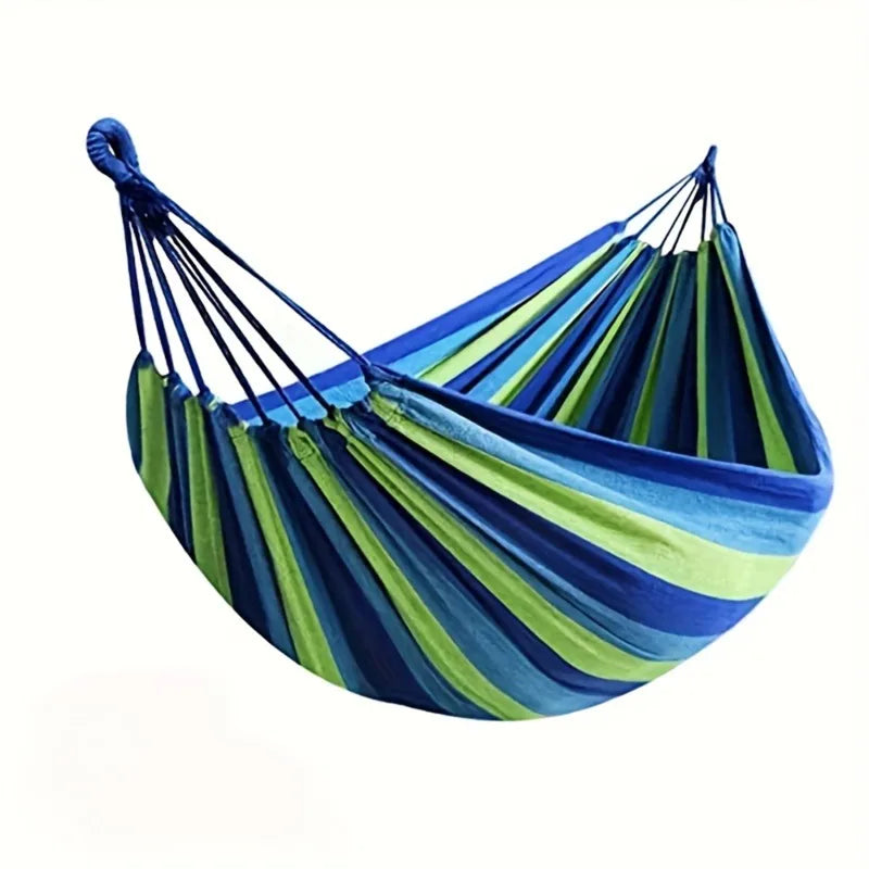Portable Hanging Hammock Indoor Home Bedroom Hammock Lazy Chair Travel Outdoor Camping Swing Chair Thick Canvas Bed Hammocks
