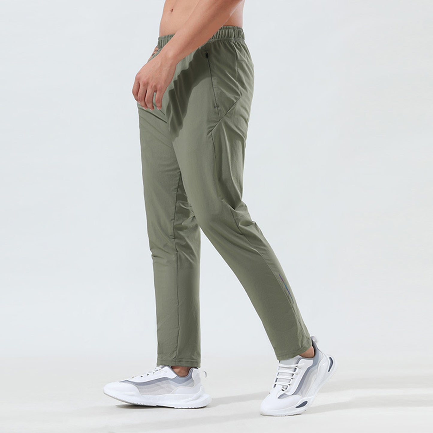 Loose Thin Ice Silk Outdoor Business Casual Pants For Men