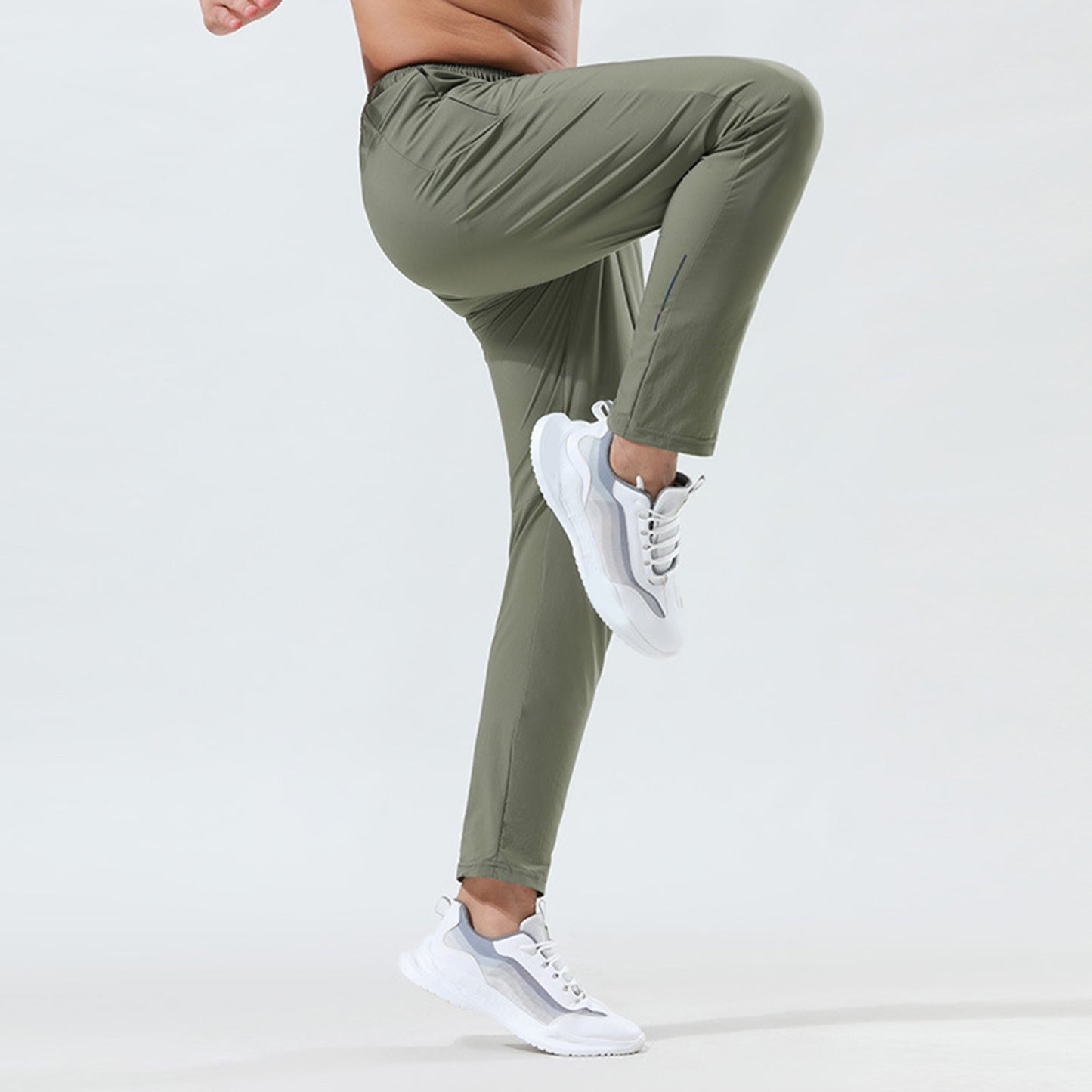 Loose Thin Ice Silk Outdoor Business Casual Pants For Men