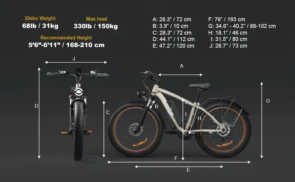 Electric bike F1 2000w Dual Motor 48V 22AH battery Adult Electric Bicycle 26inch tire Hydraulic brake Snow beach Mountain E bike
