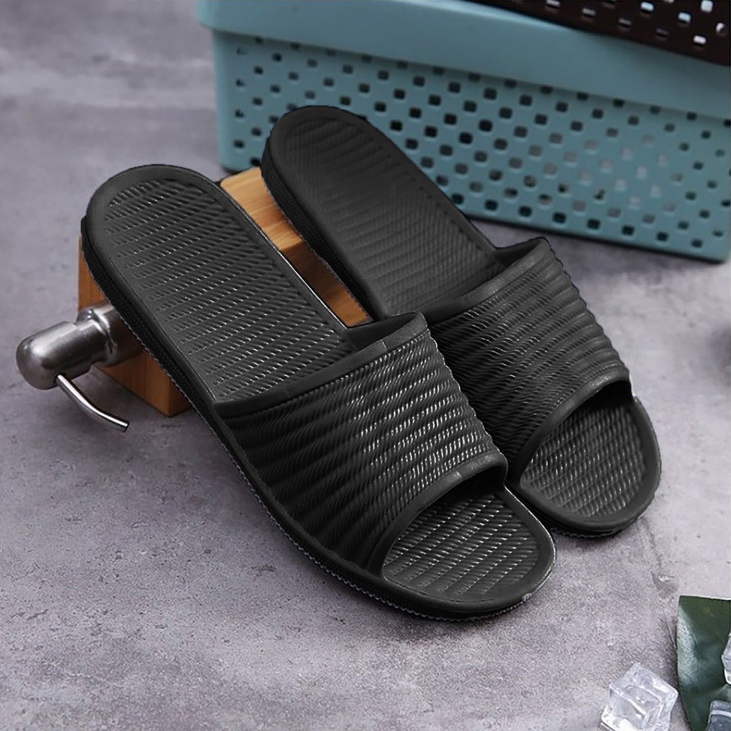 Summer Men Non-Slip EVA Bathroom Shoes