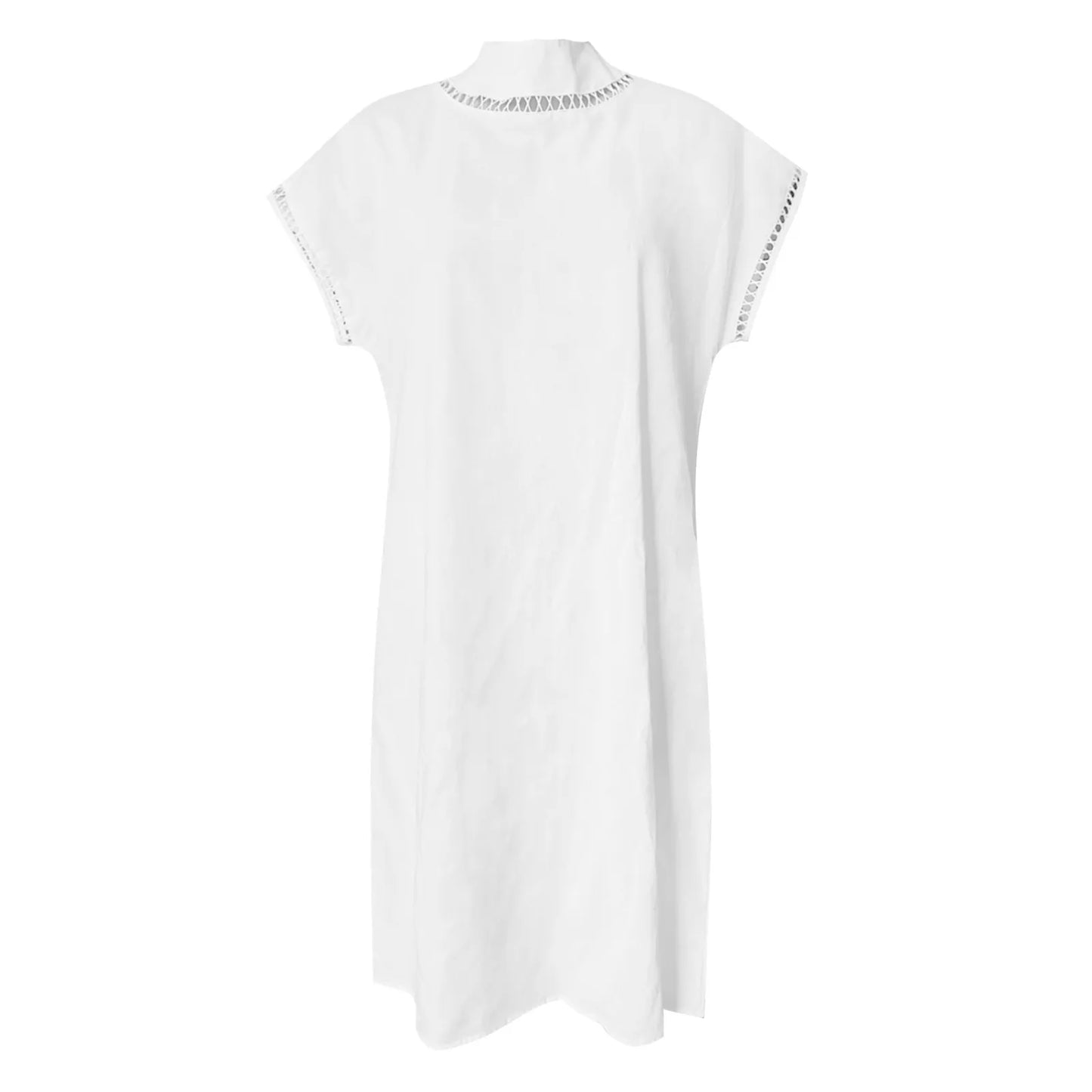 White Cotton Dress - My Store