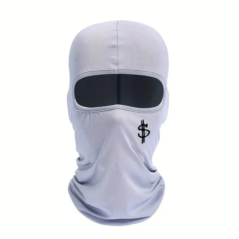 1pc Dollar Printed Mask Hood for Men Women Outdoor Riding Skiing and Hiking