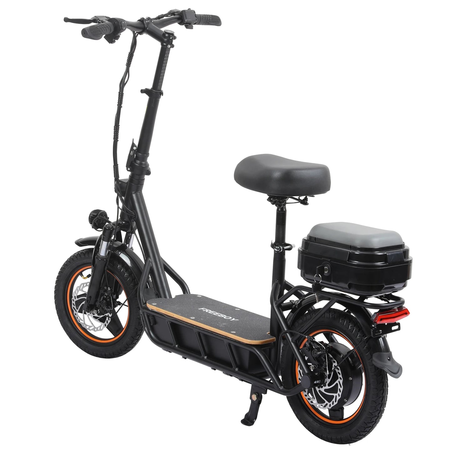 FREEBOY H14 ADULT ELECTRIC SCOOTER 750W MOTOR 48V 18AH FOLDING ELECTRIC SCOOTER 14 INCH TIRE CITY ELECTRIC SCOOTER