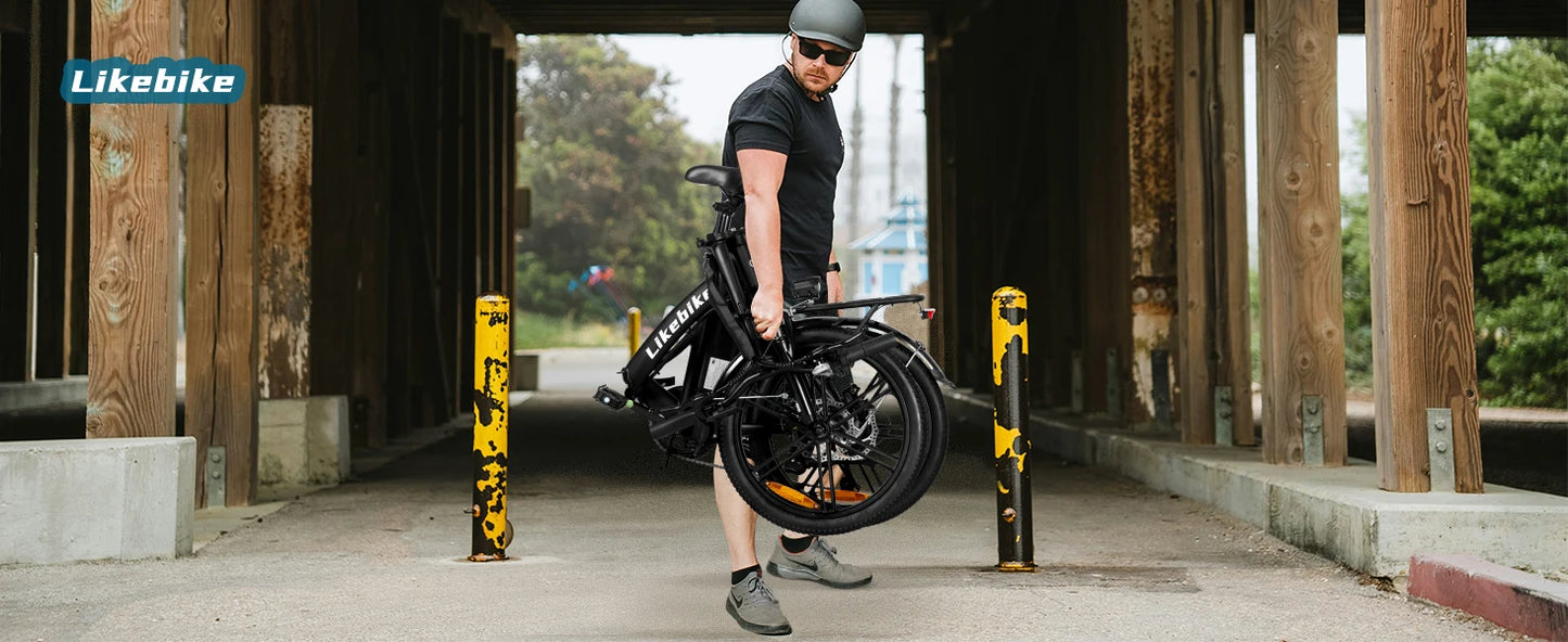 Electric E bike Foldable 540W Peak Motor 36V Removable Lithium Battery Electric Bicycle 20 Inch Tires Urban Commuter E-bike