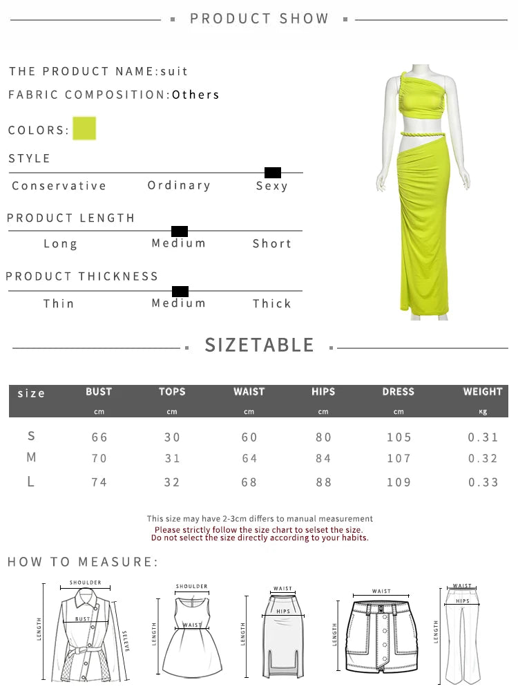 Nibber Temperament Beach Vacation 2 Piece Set Women Irregular Skew Collar Bandage Backless Tops+Ruched Skirts Summer Trend Suit