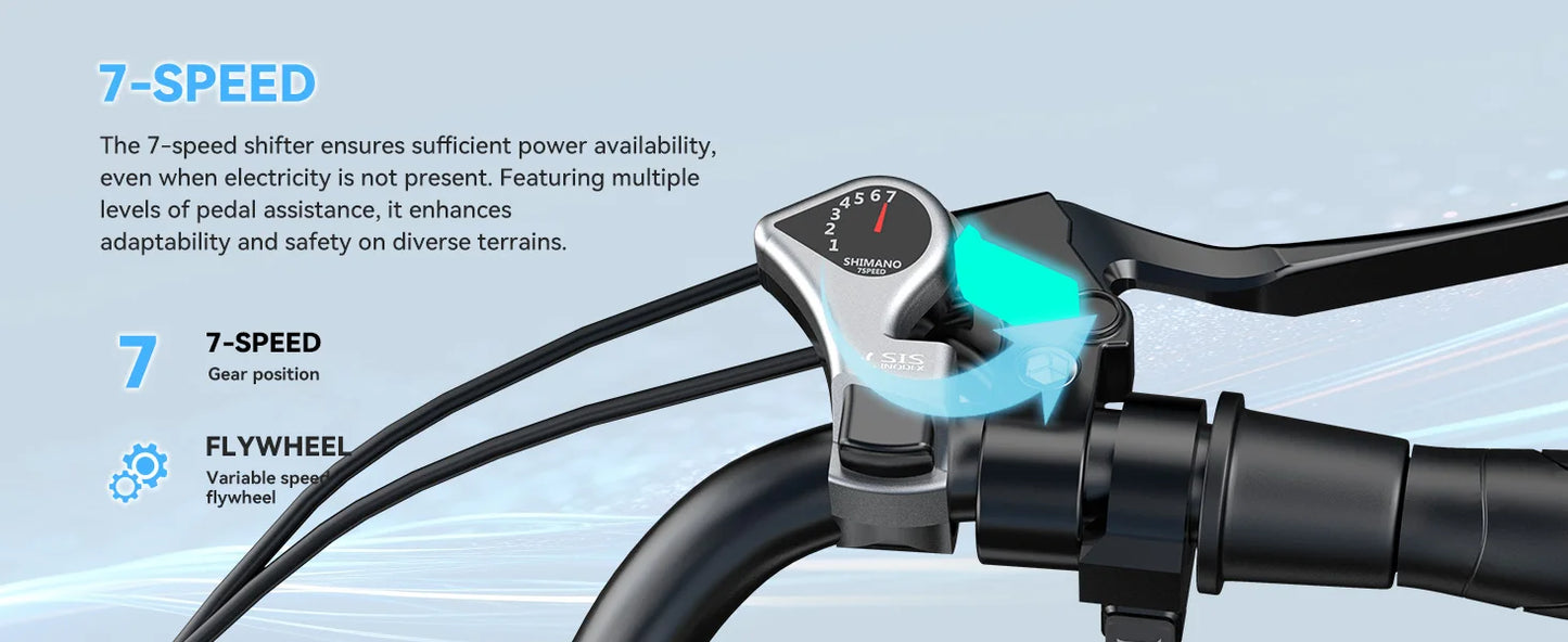 1000 Peak Electric Bike for Adults,up 80 Miles Removable Battery Ebike, 26" Electric E Bike with 7-Speed,Adult Electric Bicycles